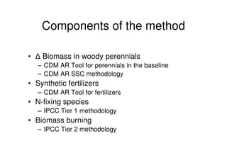 A Wekesa SCC Vi programme carbon project july 2010