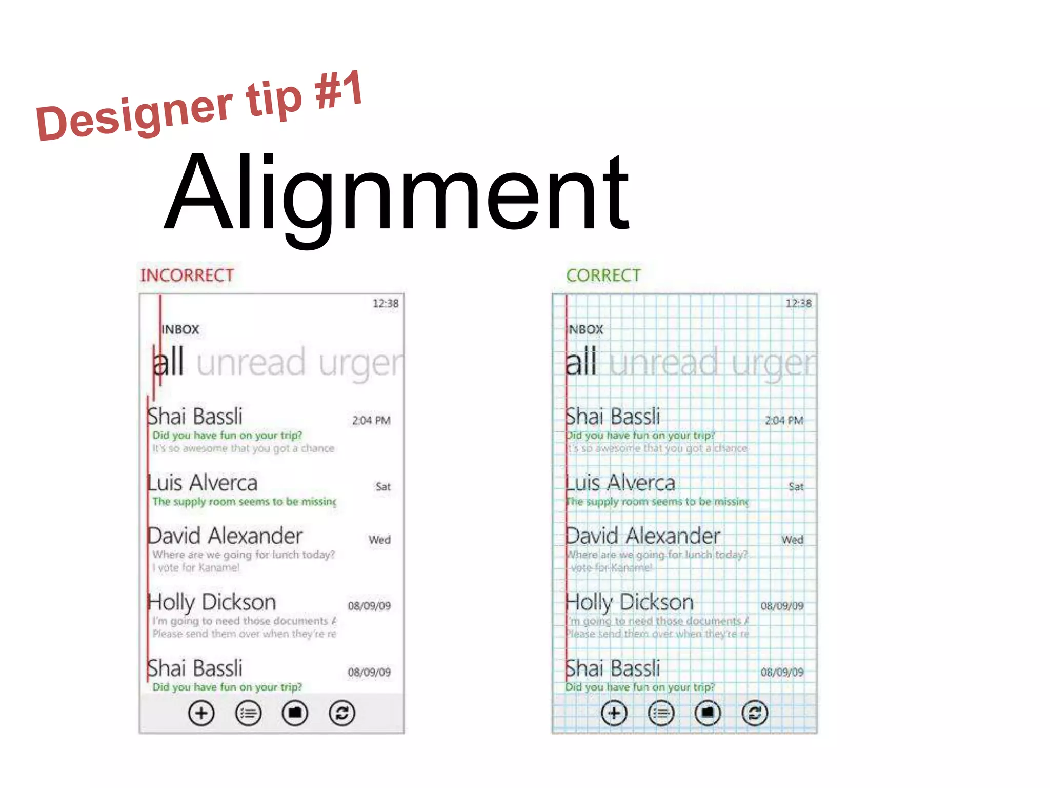 Alignment
 