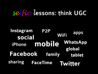 What are your citizens’ stories?
beautiful people, left bank
•  They grew up here
•  They go to school here
•  Their significant other is from here
•  They are an artist
•  They are an outdoor-lover
•  They are a foodie
•  They enjoy music
•  They like to travel elsewhere
•  They are your ambassadors … if
only you ask them!
 