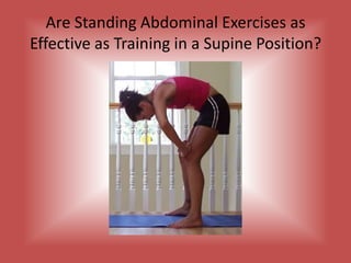 Core training gives more power to a swing or throw