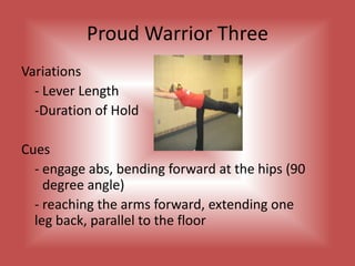 UpperCutVariationsVary TempoVary Range of MotionCuesFeet a little wider than hip width apart, toes forward.  Abs engaged, shoulders slightly rounded, bring the closed fist up under the imaginary opponent, draw rib to opposite hip with the punch.