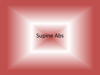 Oblique LungeVariation	- Add Weights	- Range of Motion	-Lever LengthCues	- Stepping the feet into a lunge position: toes, 	 	 	 knees, hips, and shoulders facing forward: front  	 knee over the ankle: shoulders stacked over the hips	- Reaching the hand over the opposite foot and  	 	 then above the head to the outside of the body