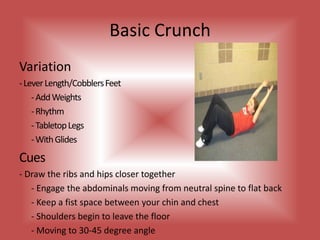 Lunge VariationsLunge and TurnLunge Back: Lunge Leg Forward in a Toe TapLunge Back: Lunge Leg Forward in a Knee Up