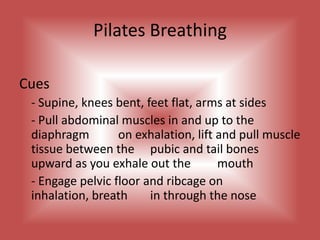 Spinal Balance to SunbirdsVariation- One Lever at a Time	- Sunbirds with Glide 	-TempoCues- Starfish hands under shoulders and knees under 	hips	- Draw ribs and hips together	- Pull navel to spine	- Follow movement with gaze 