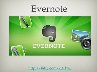 Evernote




http://bitly.com/x0TkyL
 