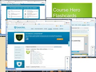 Course Hero
Flashcards
 