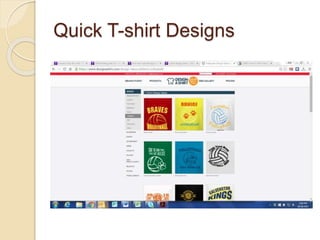 Quick T-shirt Designs
 