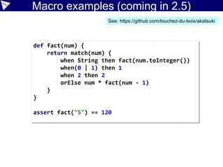Immutable Classes
• Some Rules
• Don’t provide mutators
• Ensure that no methods can
be overridden
o Easiest to make the class final
o Or use static factories & non-public
constructors
• Make all fields final
• Make all fields private
o Avoid even public immutable constants
• Ensure exclusive access to any mutable components
o Don’t leak internal references
o Defensive copying in and out
• Optionally provide equals and hashCode methods
• Optionally provide toString method
 