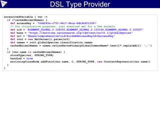 What makes Groovy Awesome?
• Java integration
• Scripting support
• Multiparadigm
• Gradual typing
• Metaprogramming
• Runtime
• Compile-time
• Macros
• Domain Specific Language support
• Ecosystem
• Community/Team
• Ability to change the language
at runtime
• Ability to change the language
during the compilation process
• Macros provide a
homogeneous form
for writing AST
transformations
Awesome
 