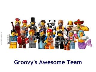 Command Chains
• Ability to chain method calls without parentheses and dots
• Equivalent to:
move forward at 3.km/h
move(forward).at(3.getKm().div(h))
 