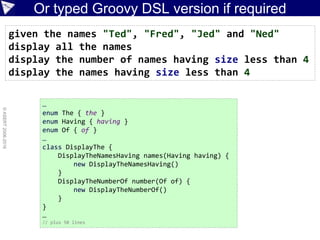 Java code for list manipulation
import java.util.List;
import java.util.ArrayList;
class Main {
private List keepShorterThan(List strings, int length) {
List result = new ArrayList();
for (int i = 0; i < strings.size(); i++) {
String s = (String) strings.get(i);
if (s.length() < length) {
result.add(s);
}
}
return result;
}
public static void main(String[] args) {
List names = new ArrayList();
names.add("Ted"); names.add("Fred");
names.add("Jed"); names.add("Ned");
System.out.println(names);
Main m = new Main();
List shortNames = m.keepShorterThan(names, 4);
System.out.println(shortNames.size());
for (int i = 0; i < shortNames.size(); i++) {
String s = (String) shortNames.get(i);
System.out.println(s);
}
}
}
 