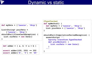 Concurrency challenge
• We can analyse the example’s task graph:
def (f1, f2, f3, f4) = [{ sleep 1000; it }] * 3 +
[{ x, y -> x + y }]
def a = 5
def b = f1(a)
def c = f2(a)
def d = f3(c)
def f = f4(b, d)
assert f == 10
 