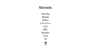 Awesomely descriptive JavaScript with monads