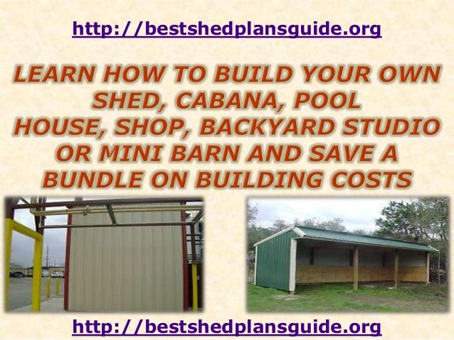 Awesome metal shed plans and designs