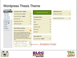 Wordpress Thesis Theme
 
