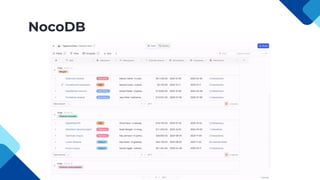 NocoDB
 