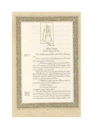 Awesome pictures in indian constitution