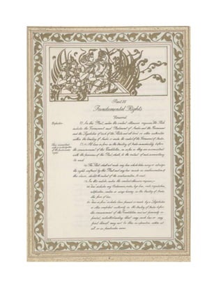 Awesome pictures in indian constitution