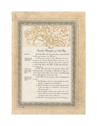 Awesome pictures in indian constitution