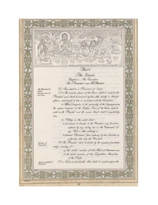Awesome pictures in indian constitution
