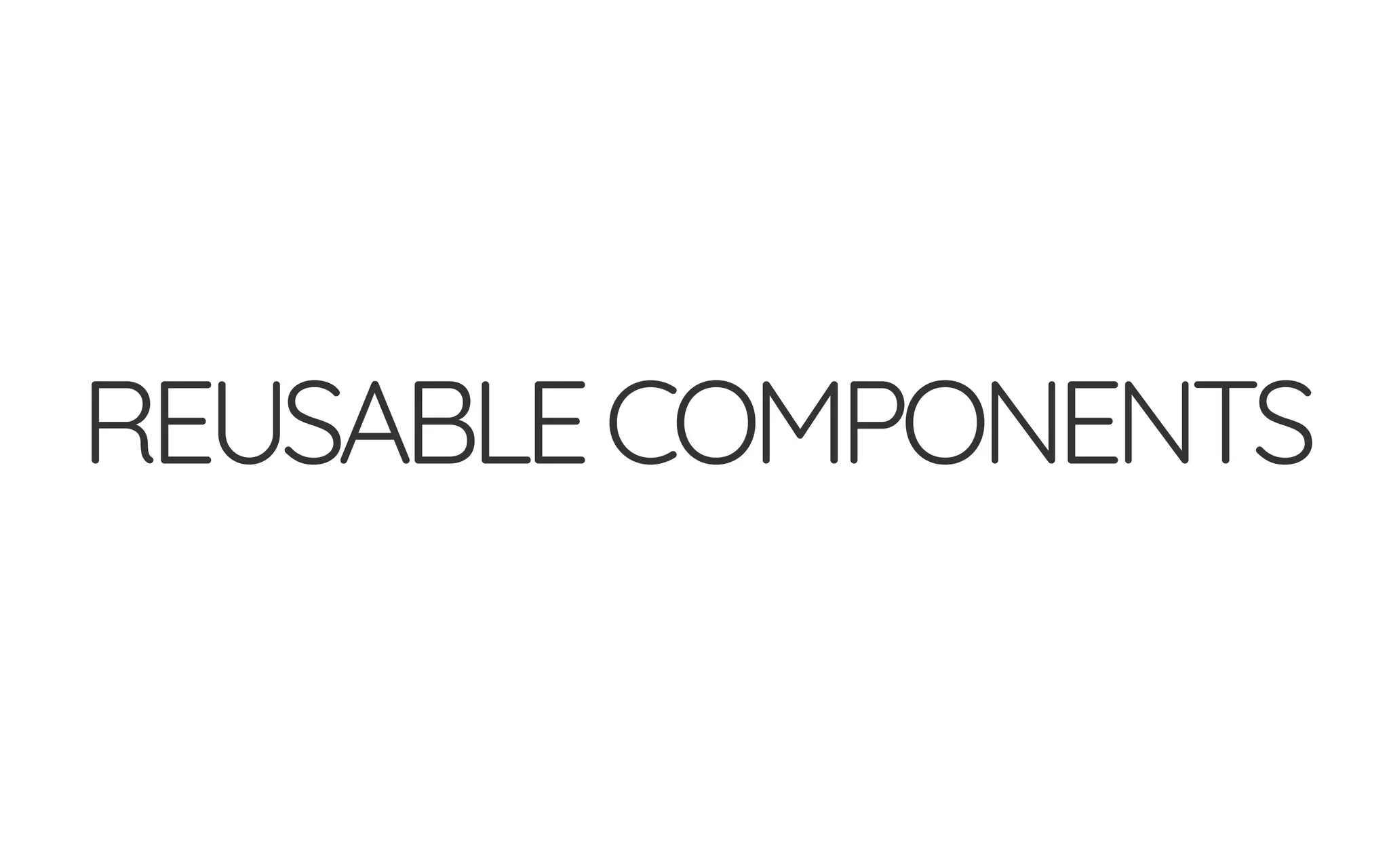 REUSABLECOMPONENTS
 