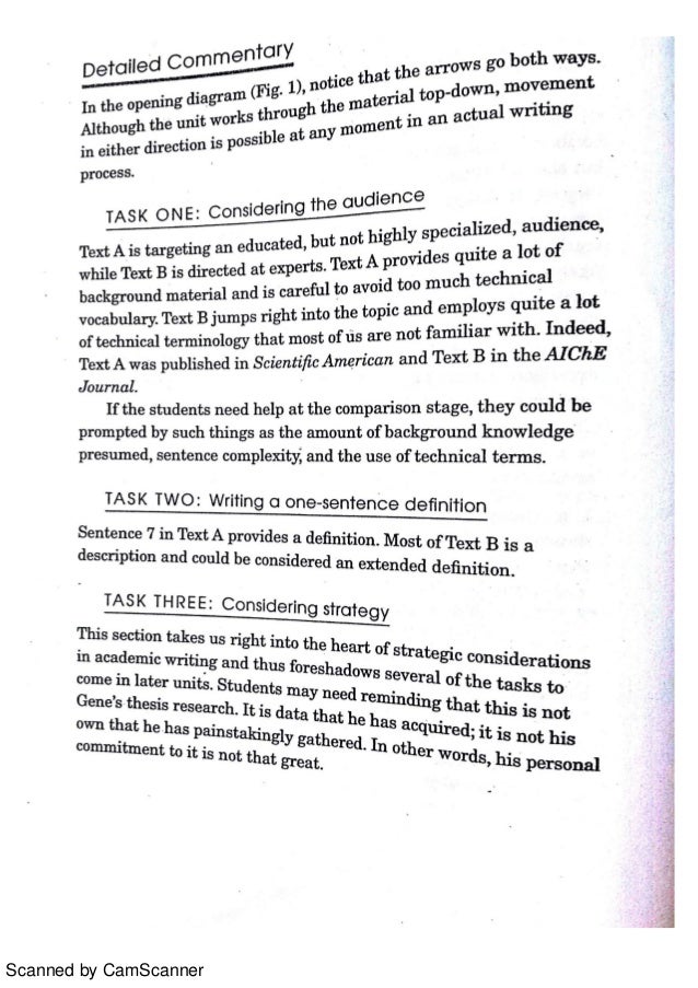 Writing for graduate students