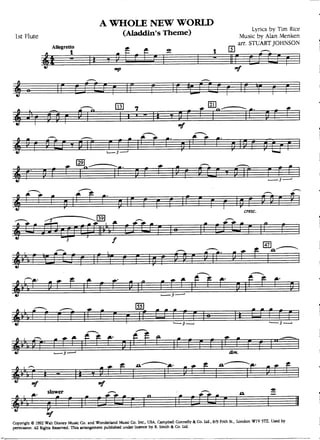 A Whole New World - Aladdin´s Theme