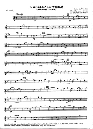 A Whole New World - Aladdin´s Theme