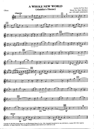 A Whole New World - Aladdin´s Theme