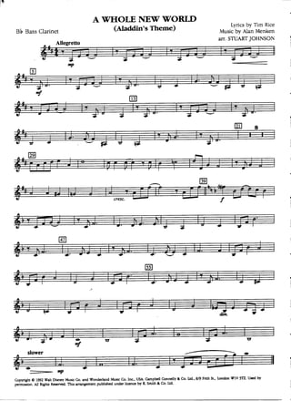 A Whole New World - Aladdin´s Theme