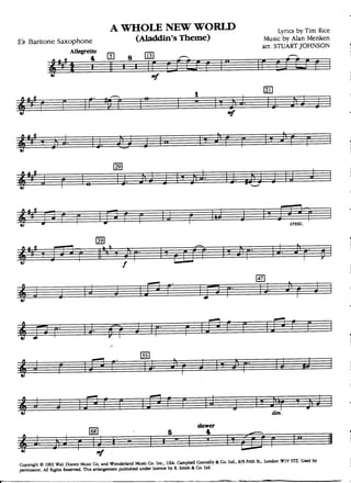 A Whole New World - Aladdin´s Theme