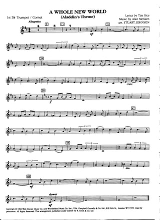 A Whole New World - Aladdin´s Theme