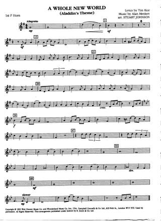 A Whole New World - Aladdin´s Theme