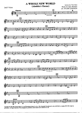 A Whole New World - Aladdin´s Theme