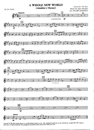 A Whole New World - Aladdin´s Theme