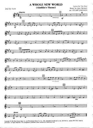 A Whole New World - Aladdin´s Theme