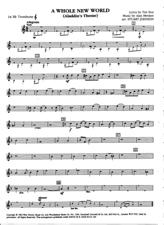 A Whole New World - Aladdin´s Theme