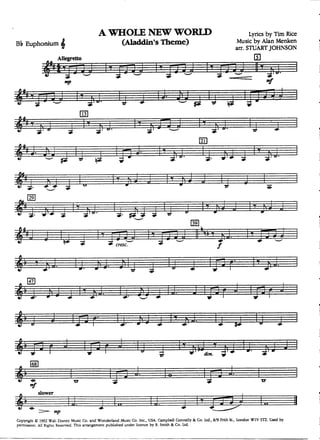 A Whole New World - Aladdin´s Theme