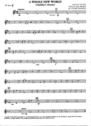 A Whole New World - Aladdin´s Theme