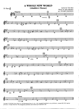 A Whole New World - Aladdin´s Theme