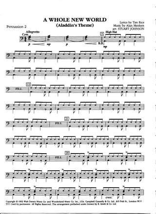 A Whole New World - Aladdin´s Theme