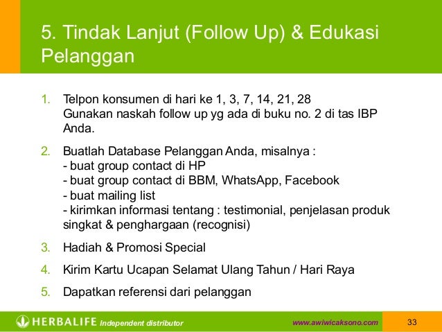 Contoh Kata Kata Follow Up Customer Lewat Whatsapp