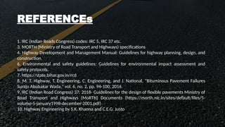 Road Construction Department PPT file on Bituminous road construction ...