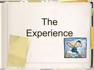 The
Experience
 