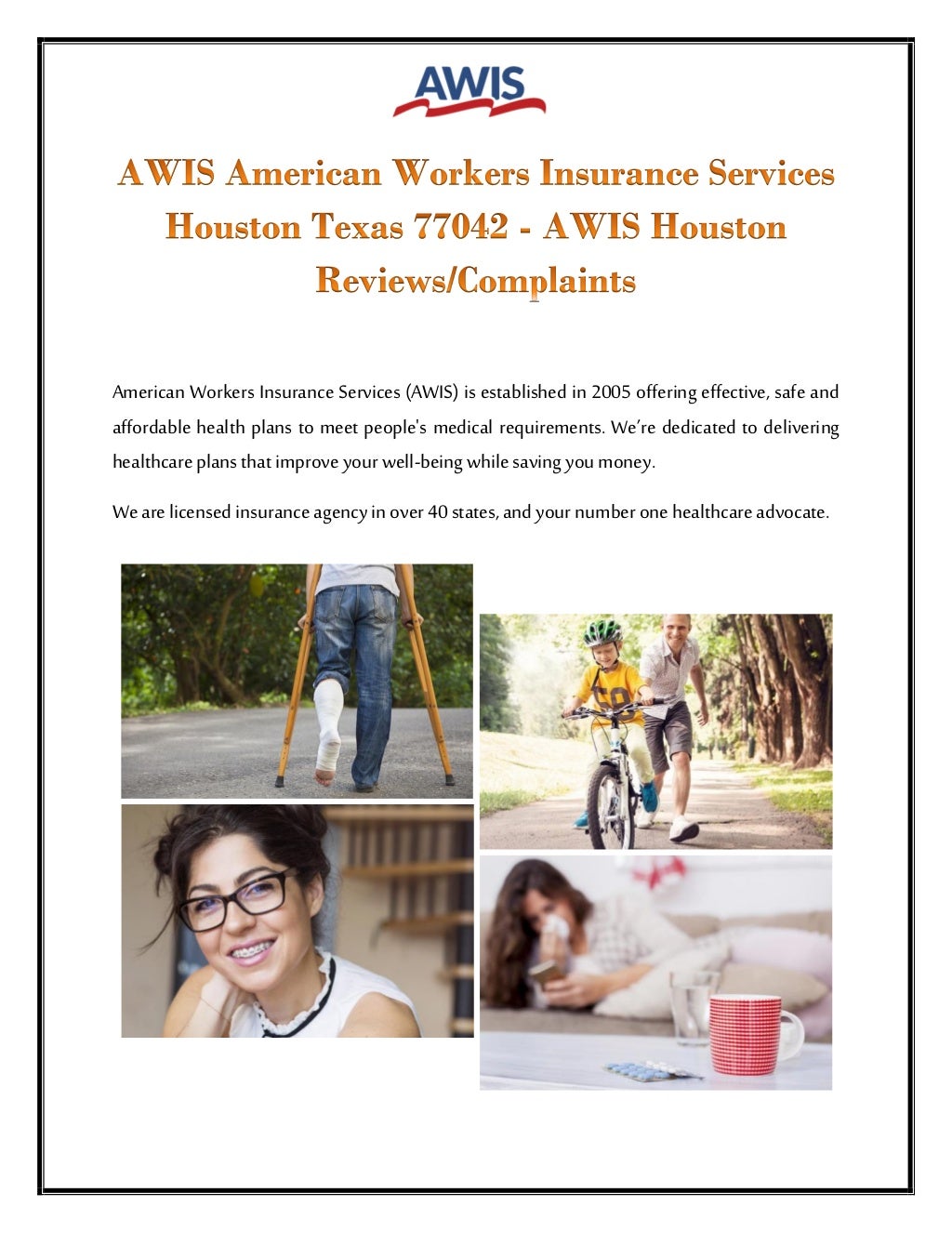 Awis american workers insurance services houston texas