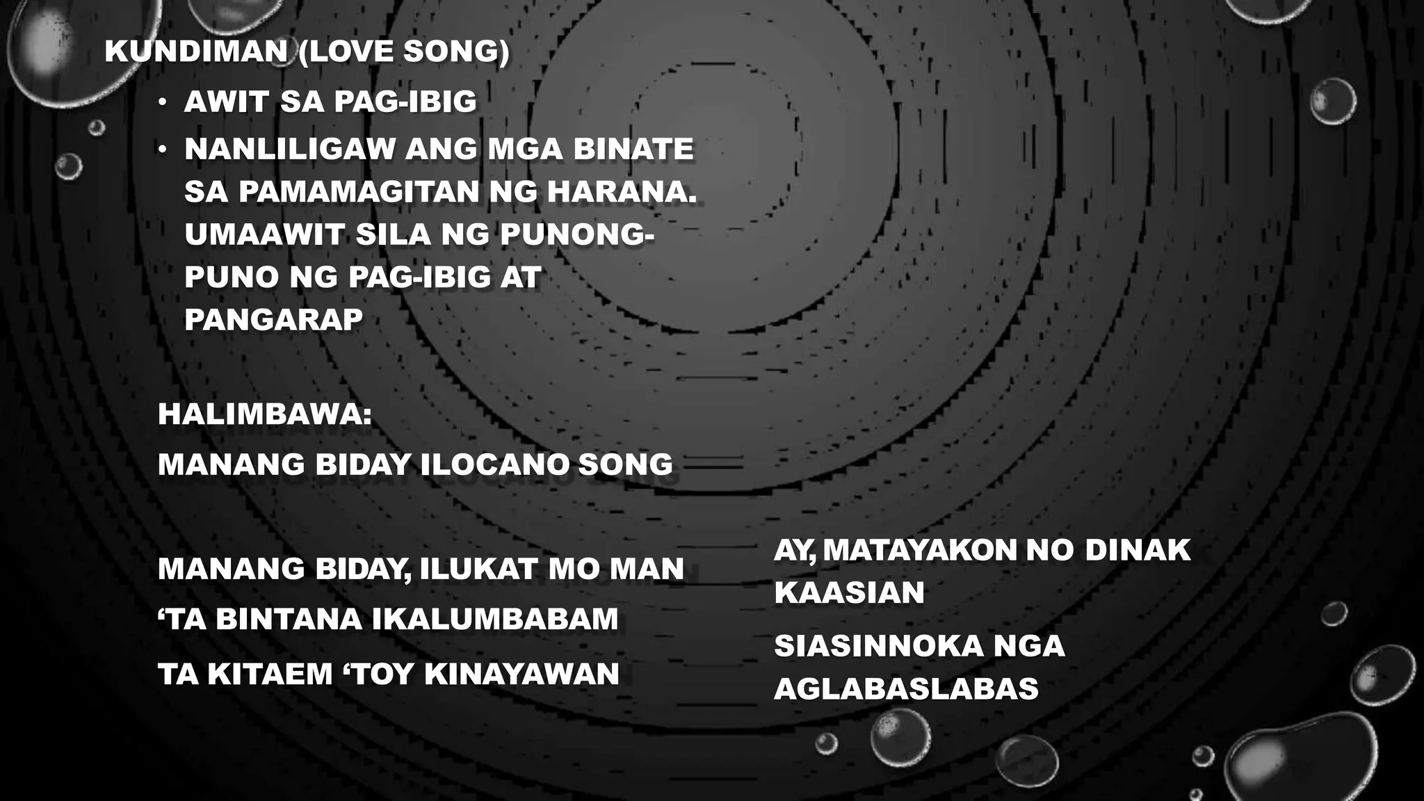 AWITING BAYAN SA BISAYAS NG PILIPINAS AT | PPTX
