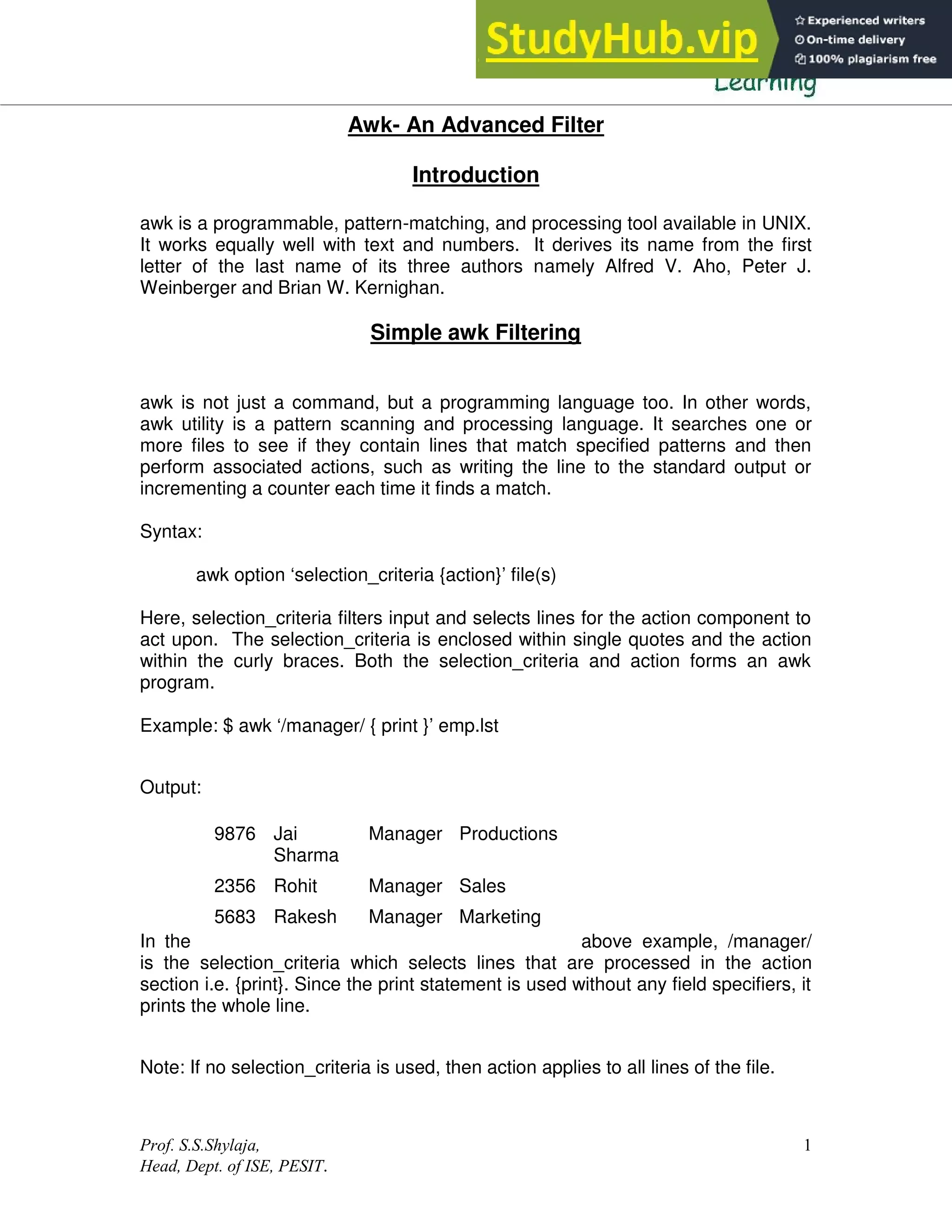 AwkAn Advanced Filter PDF