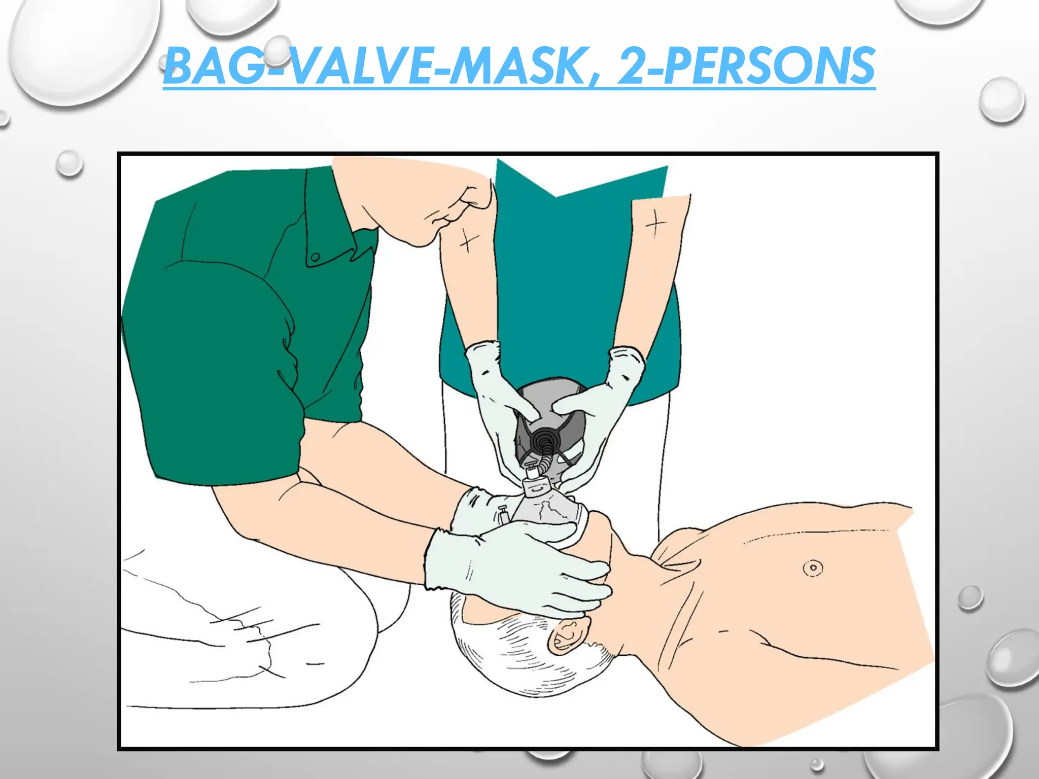 BAG-VALVE-MASK, 2-PERSONS
 