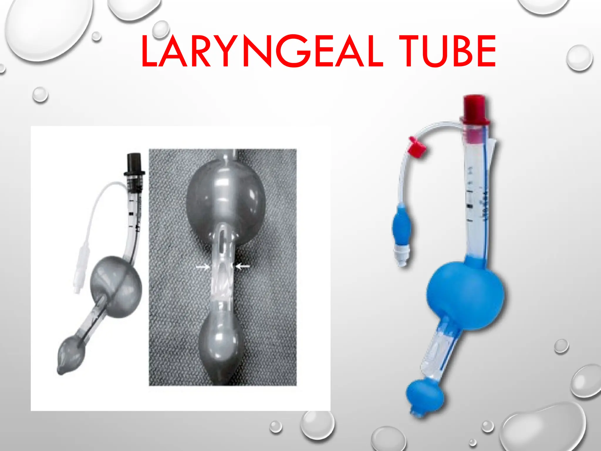 LARYNGEAL TUBE
 