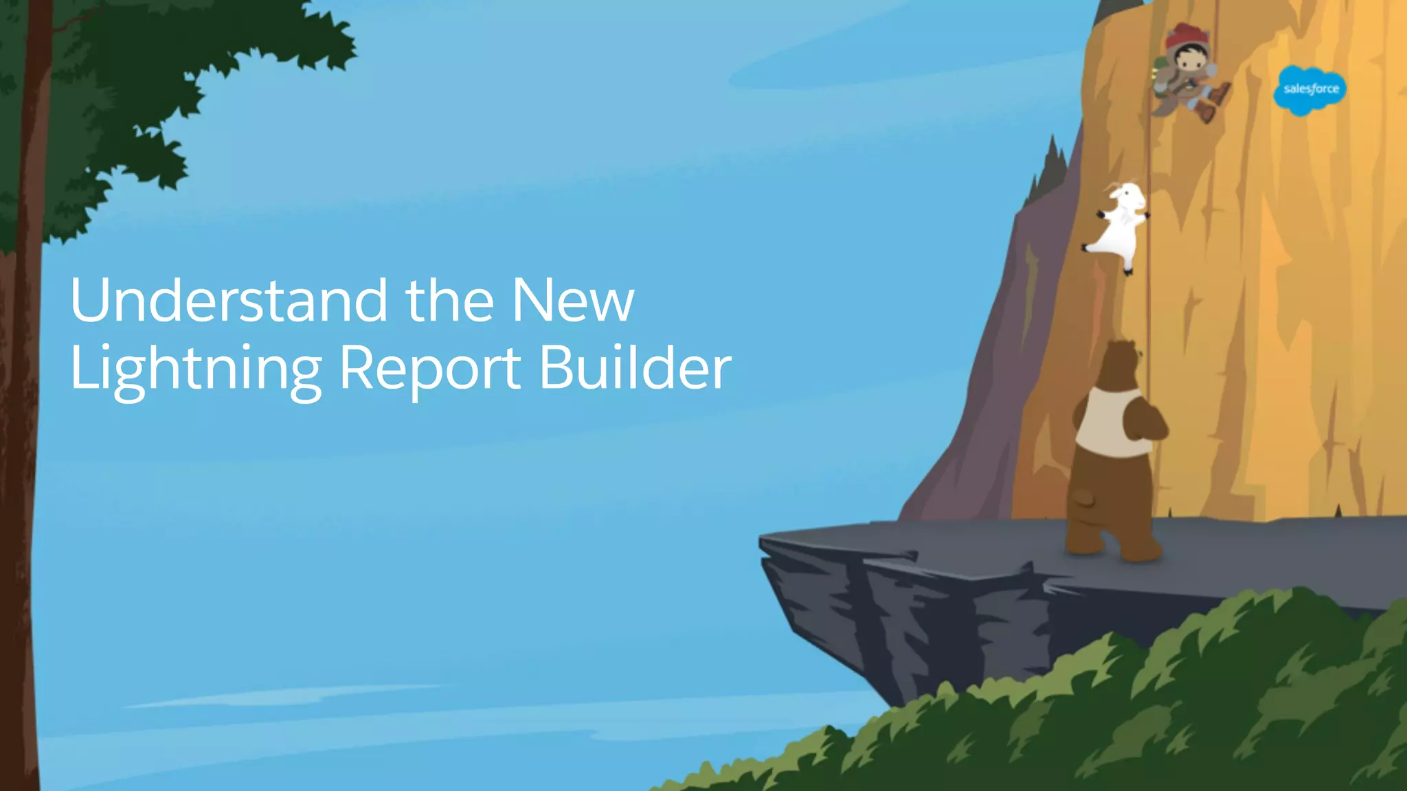 Understand the New
Lightning Report Builder
 